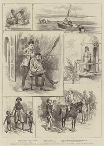 Croquis au Soudan - Walter Paget